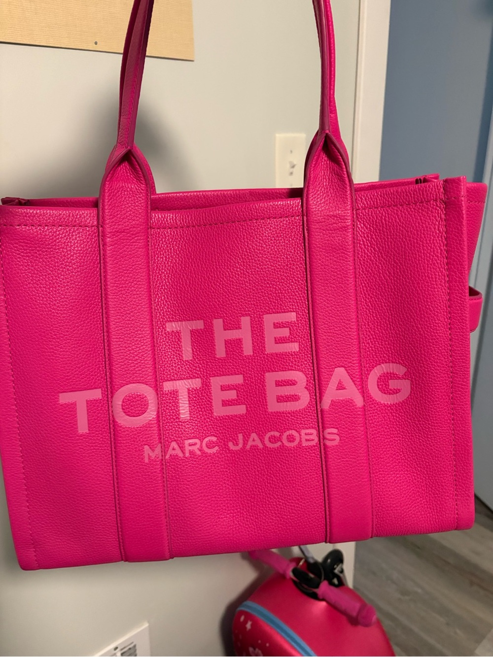 Marc Jacobs The Tote Bag in Hot Pink Large